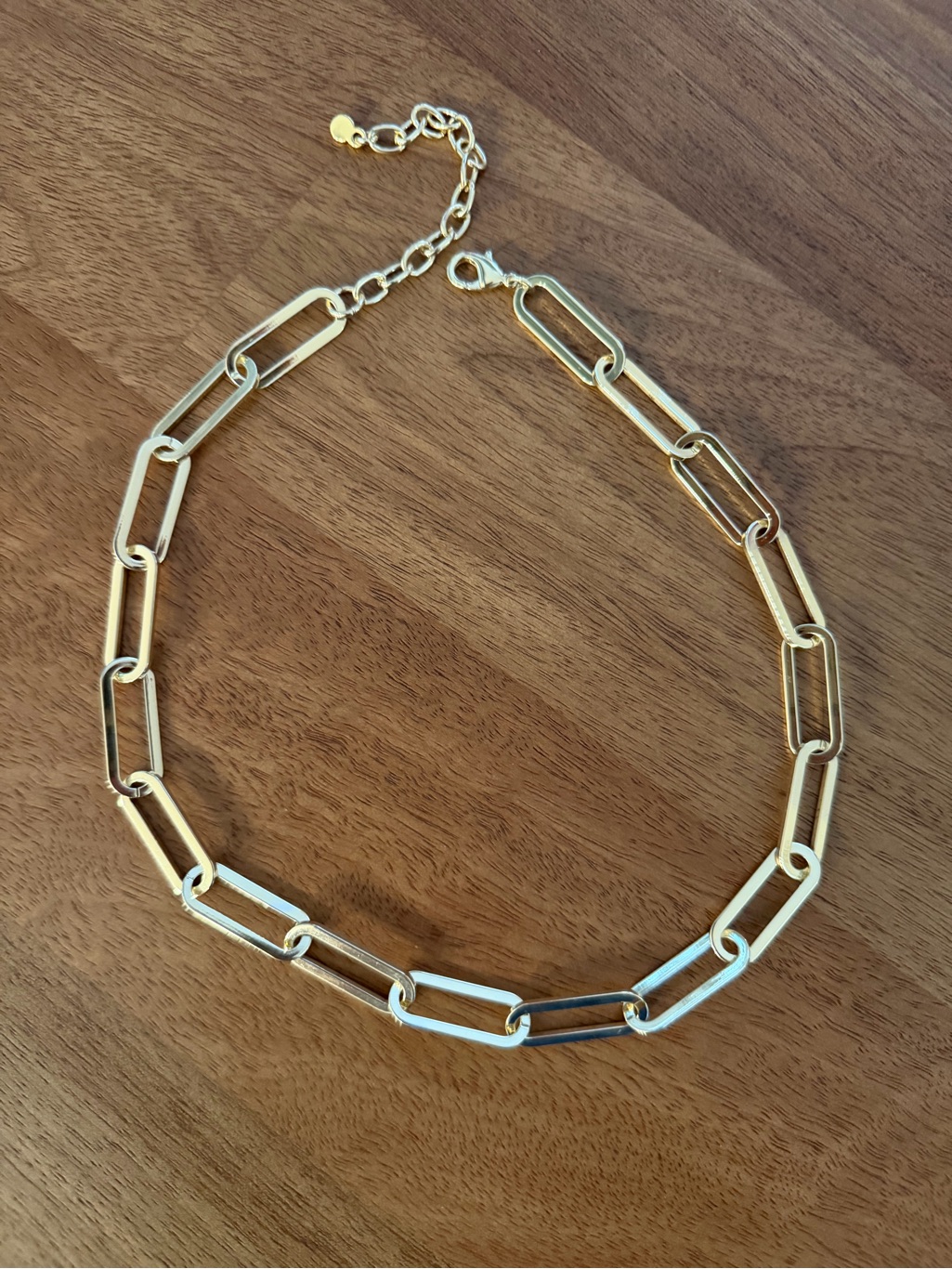 Baublebar Gold Hera Necklace Paper Clip Style - Great For Layering — image 3 of 5